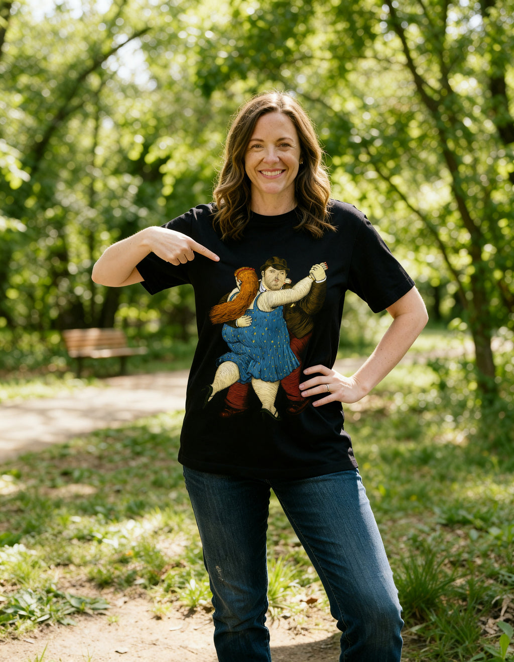 Pareja Bailando - Camiseta