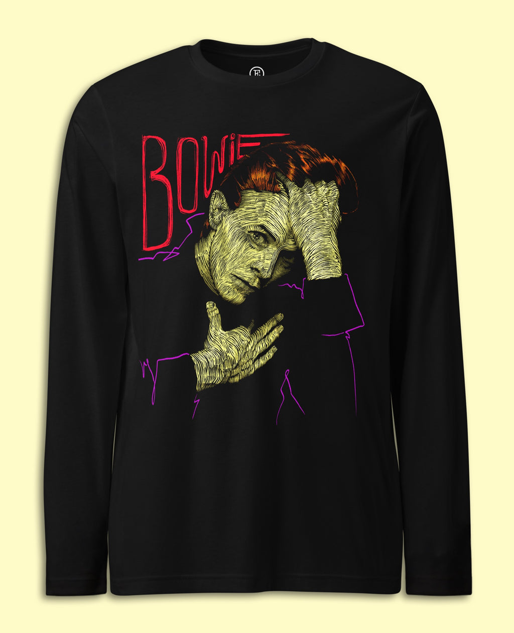D. Bowie - Camibuso Manga Larga