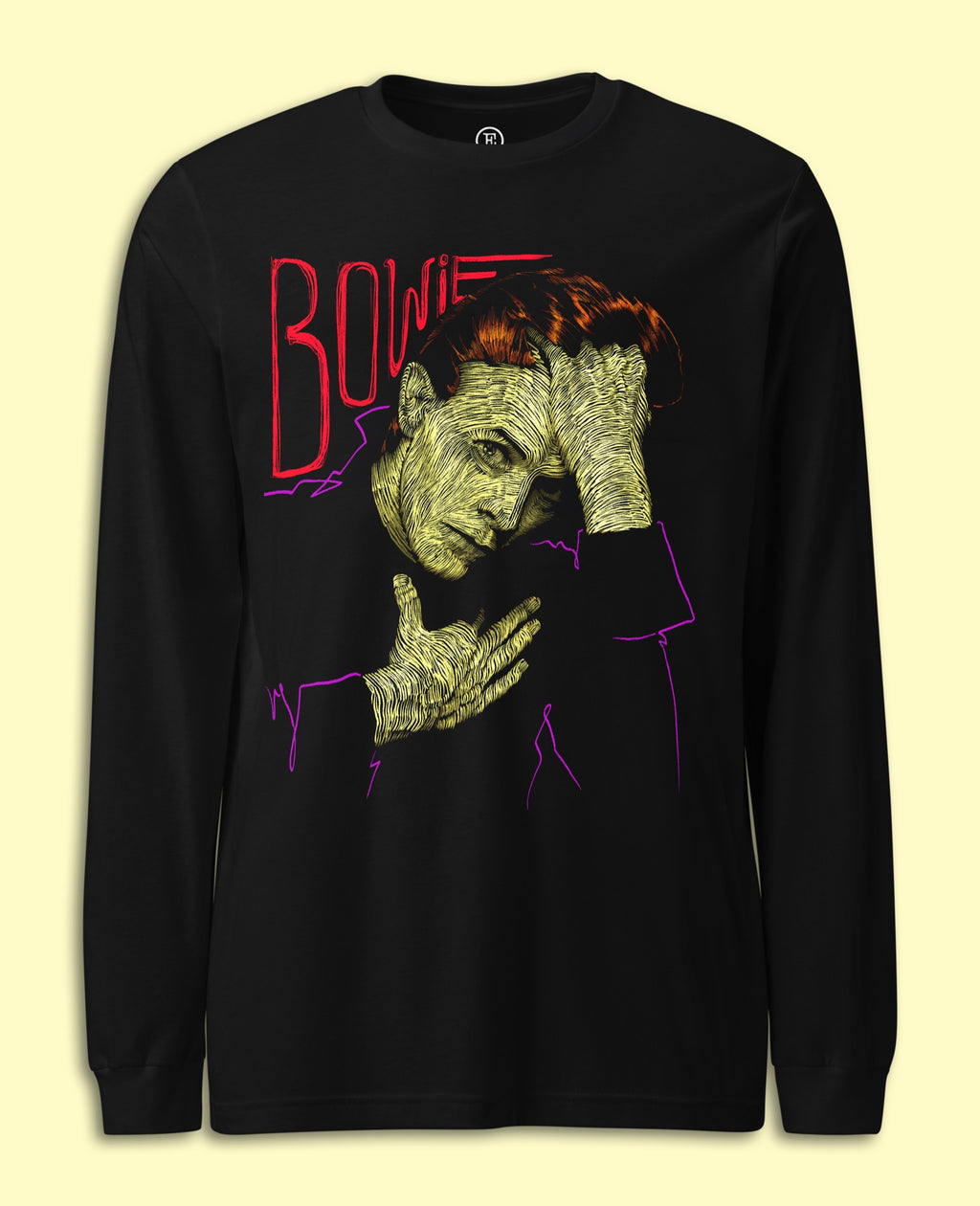 D. Bowie - Camibuso Manga Larga